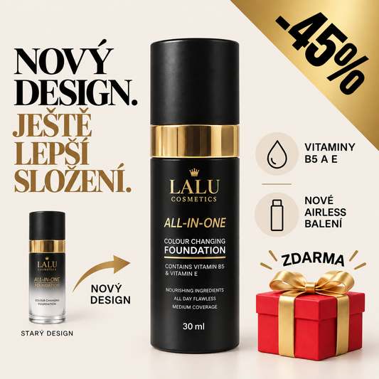 Make-up měnící barvu